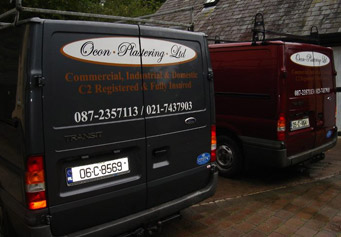ocon plastering limited company vans home